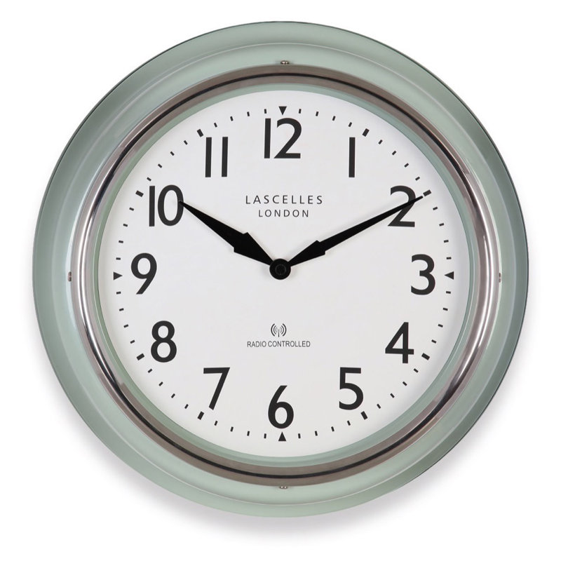 Roger Lascelles Clocks Radio Controlled 35cm Wall Clock Wayfair.co.uk